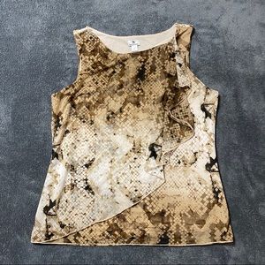 Worthington Brown Top🖤